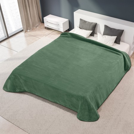 ΚΟΥΒΕΡΤΑ ΙΣΠΑΝΙΑΣ ΜΟΝΗ 160X220 BELPLA STER PLAIN VERDE(20)