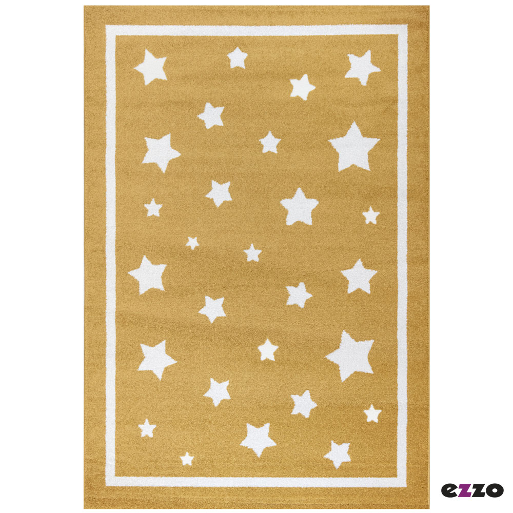 Παιδικό Χαλί ezzo Kiddie Estrella A173AX6 Yellow 133x190