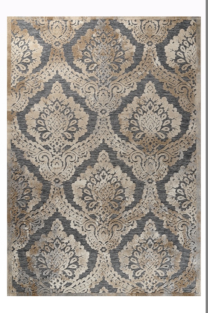 Tzikas Carpets Χαλί BOHEME 00023-ΚΑΦΕ-ΓΚΡΙ Tzikas Carpets ΣΕΤ ΚΡΕΒ/ΡΑΣ 067X140 (2) / 067X220 (1)