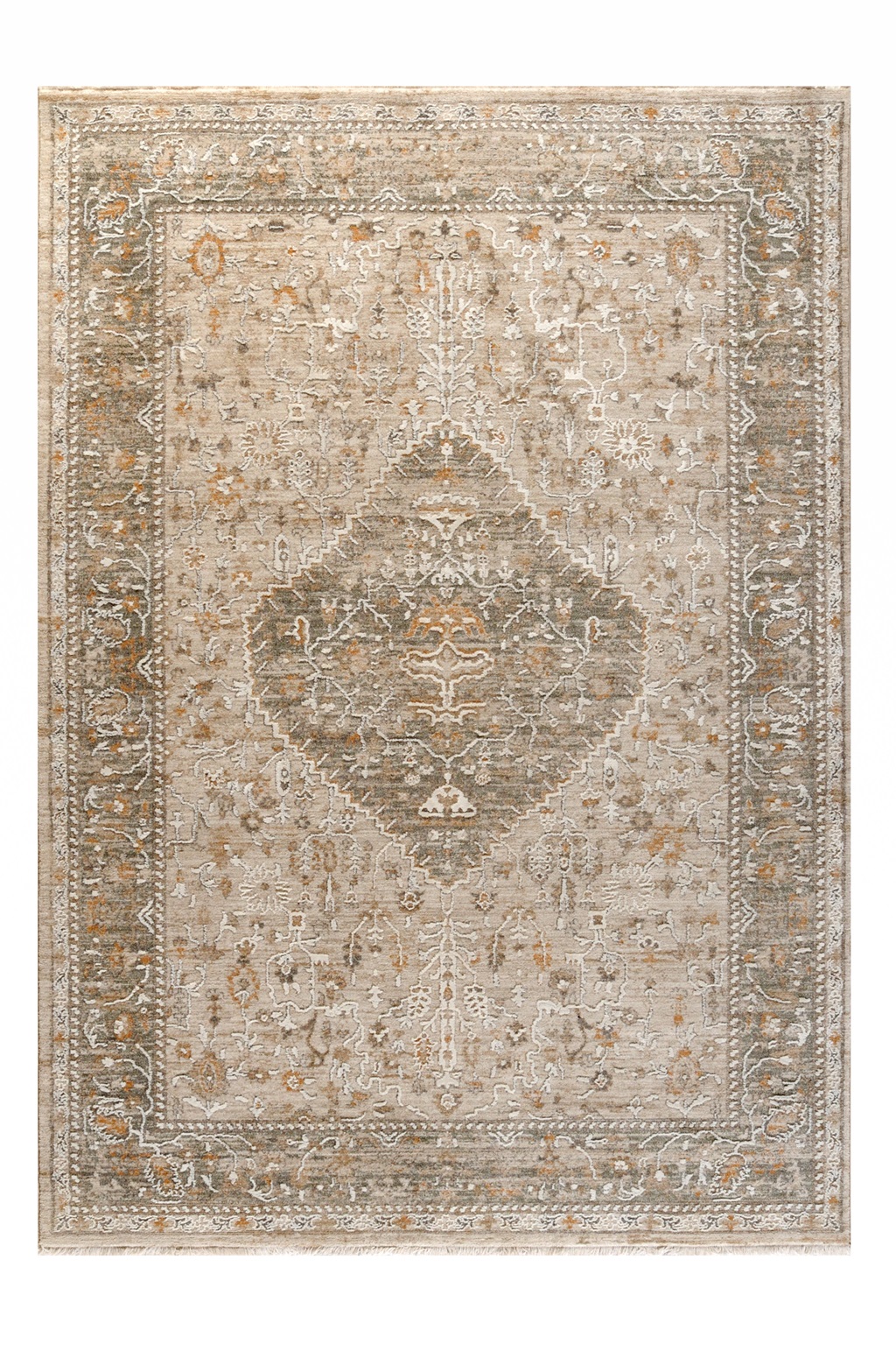 Tzikas Carpets Χαλί PERA 68872-ΜΕΝΤΑ Tzikas Carpets 200x250