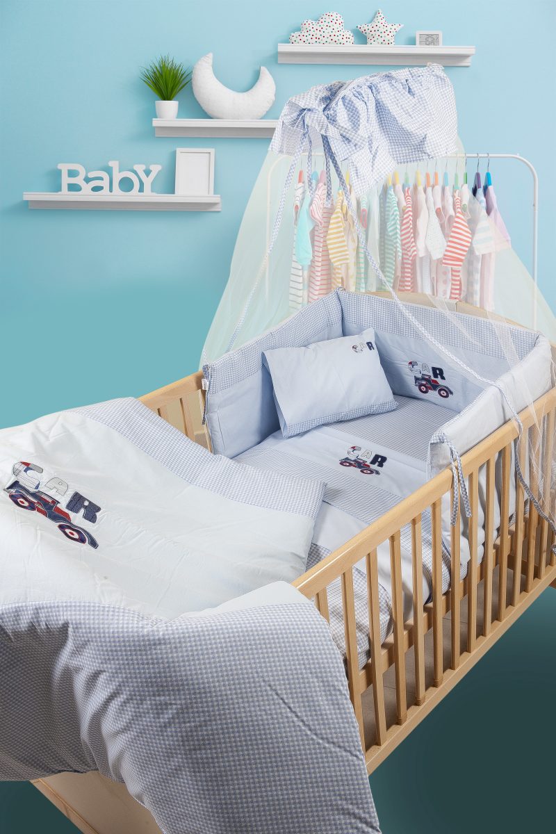 DIMcol ΠΡΟΙΚΑ ΜΩΡΟΥ 3 τεμ bebe CAR 29 ΣΙΕΛ Cotton 100%