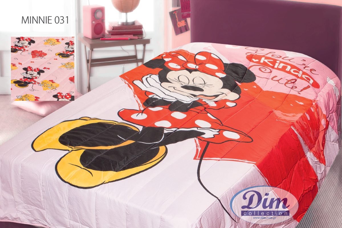 DISNEY DIMcol ΚΟΥΒΕΡΛΙ Disney MINNIE 31 160Χ250 Digital Print Micro