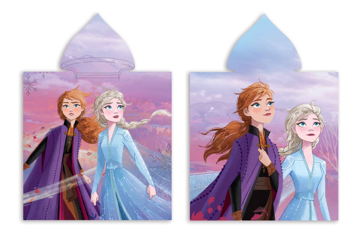 DISNEY DIMcol ΠΟΝΤΣΟ ΠΑΡΑΛΙΑΣ DISNEY FROZEN 20 50Χ100 Digital Print Microfiber