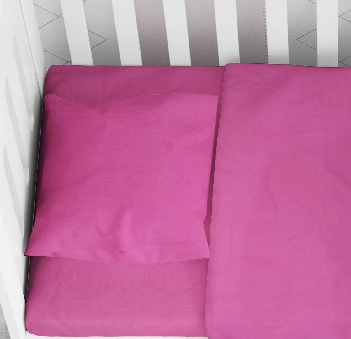 DIMcol ΜΑΞΙΛΑΡΟΘΗΚΗ bebe Solid 499 35X45 Fuchsia Cotton 100%