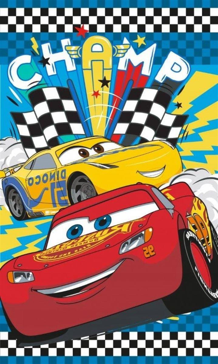 DISNEY DIMcol ΠΕΤΣΕΤΑ DISNEY CARS 11 30Χ50 Digital Print Cotton 100%