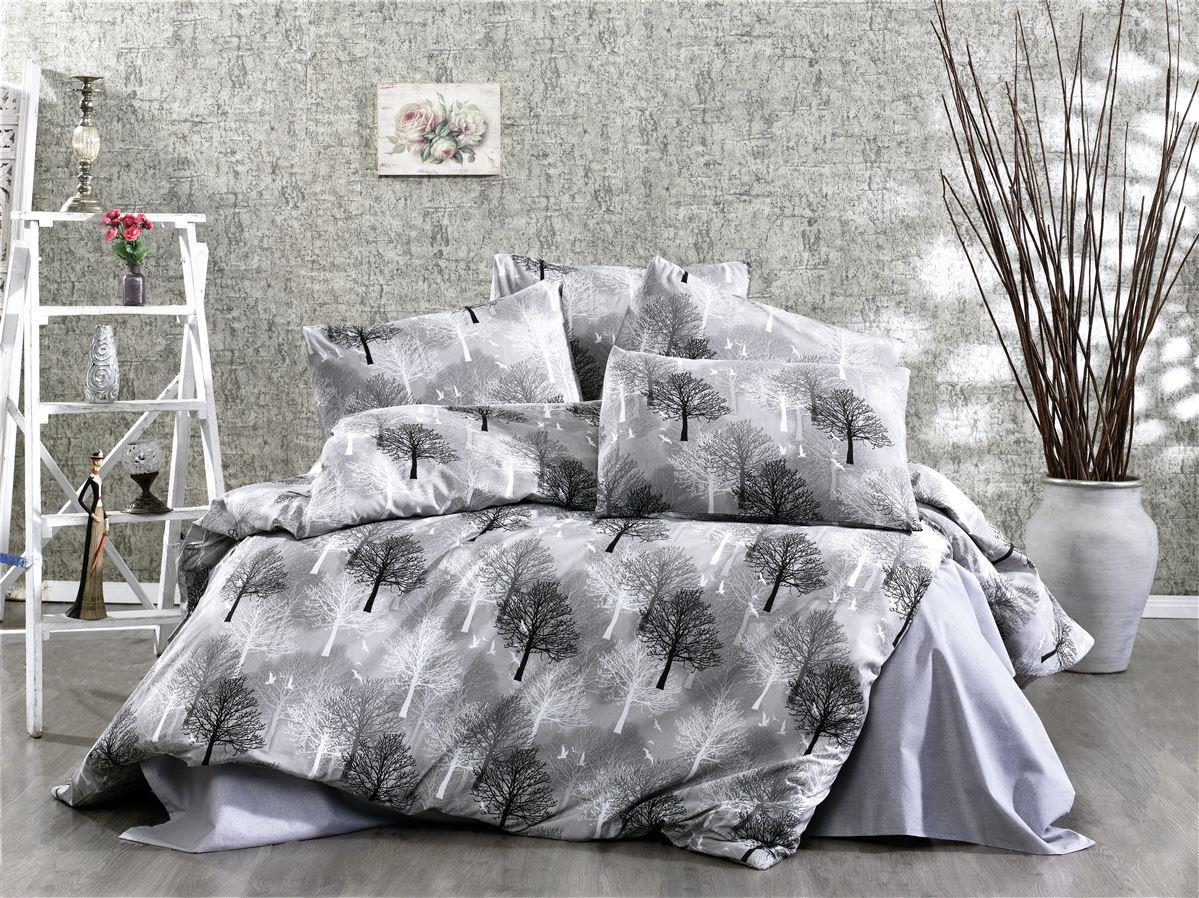 DIMcol ΣΕΝΤΟΝΙΑ ΕΜΠΡΙΜΕ ΣΕΤ 3 τεμ Forest 312 160X240 Grey Cott/Pol 70/30