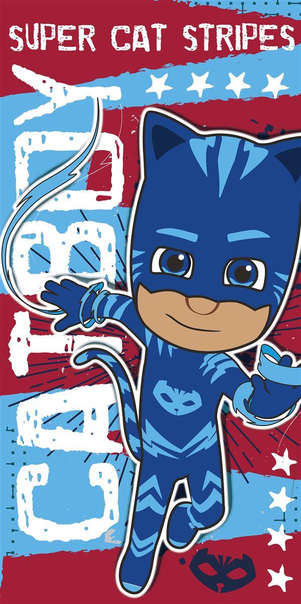 DISNEY DIMcol ΠΕΤΣΕΤΑ ΘΑΛΑΣΣΗΣ ΒΕΛΟΥΤΕ DISNEY PJ Masks 28 70X140 Digital Print 100% Cotton