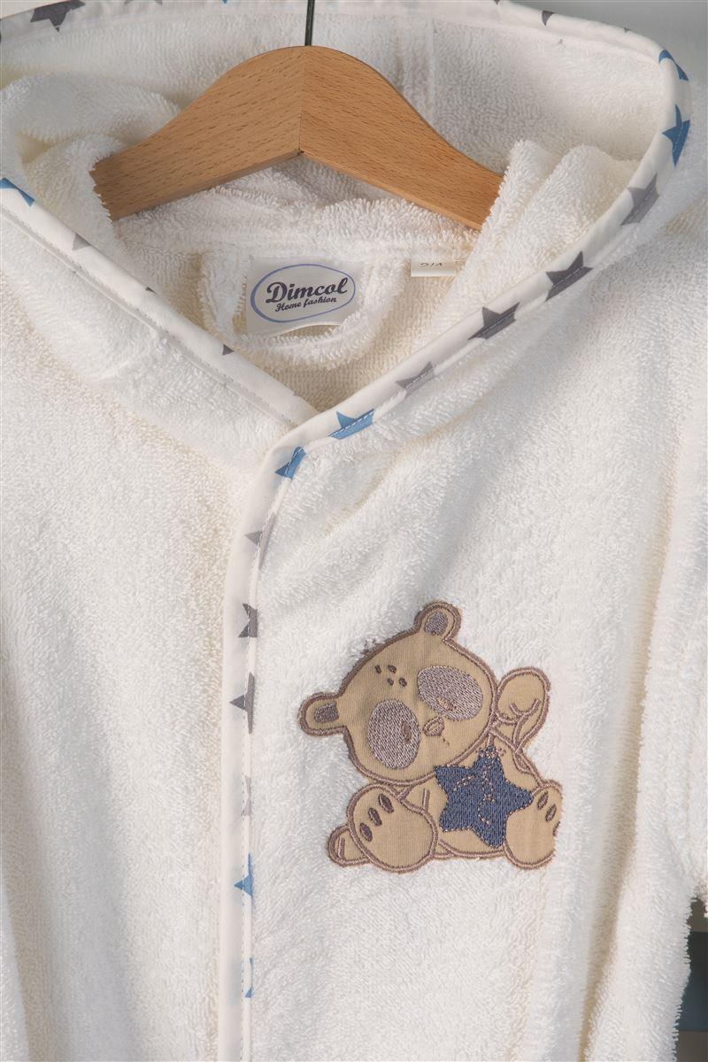 ΜΠΟΥΡΝΟΥΖΙ Με Κέντημα bebe Star Bear 152 SIZE:04 Λευκό 100% Cotton φωτογραφία