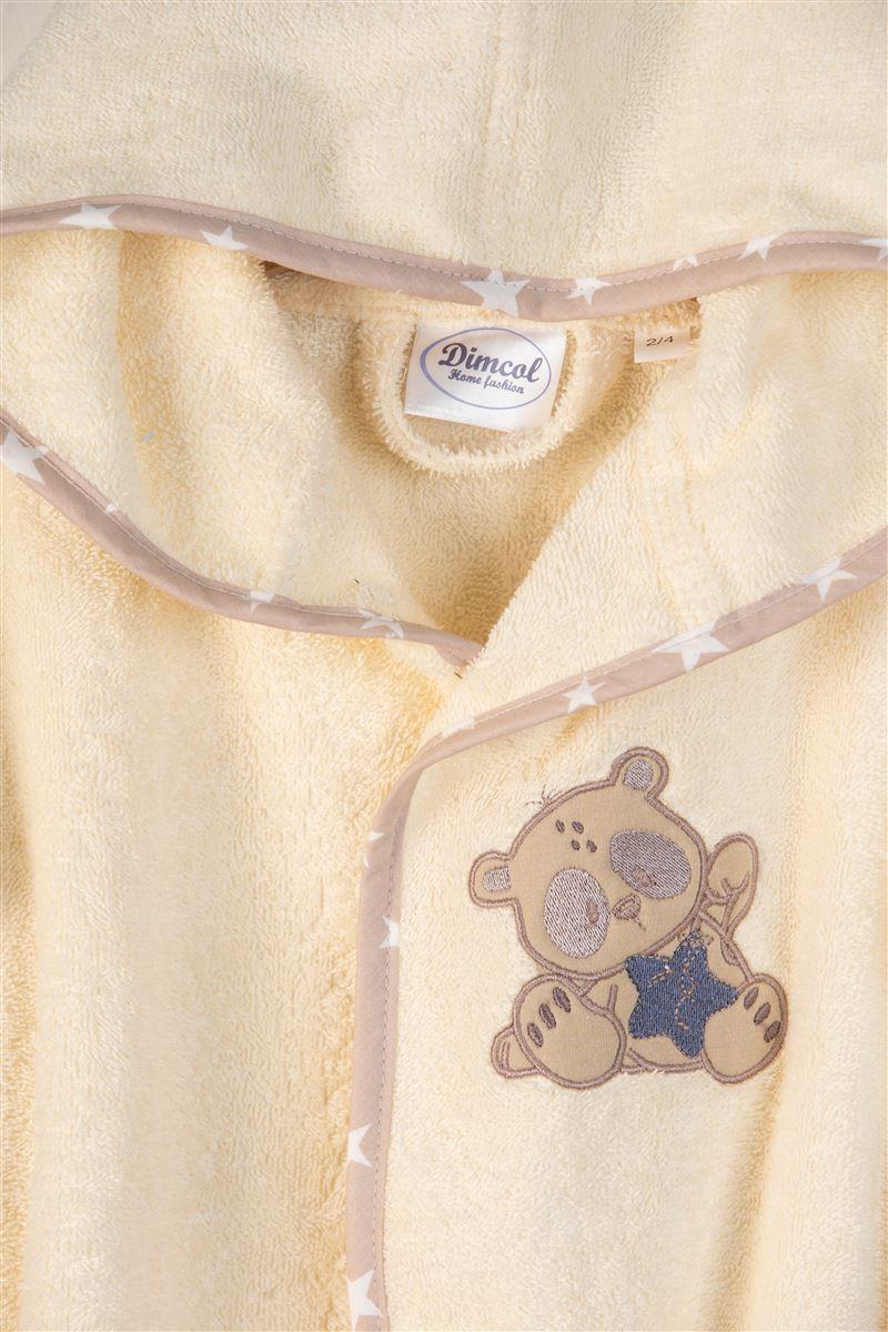 ΜΠΟΥΡΝΟΥΖΙ Με Κέντημα bebe Star Bear 153 SIZE:02 Εκρού 100% Cotton φωτογραφία