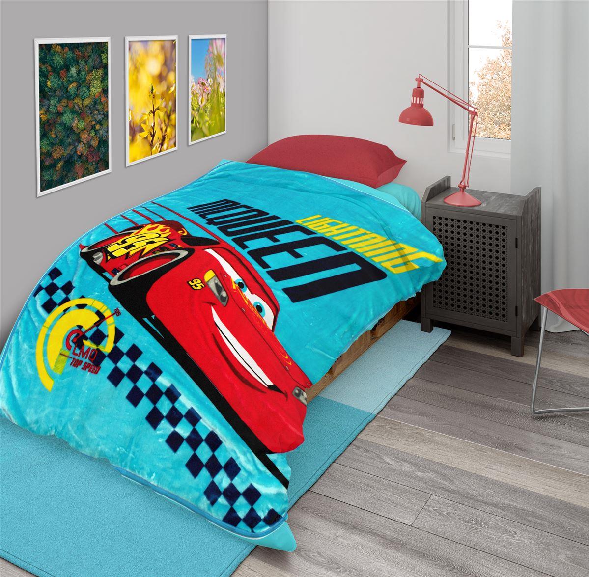 Κουβέρτα Βελουτέ Μονή 160X220 Disney Home Cars 513 (160×220)