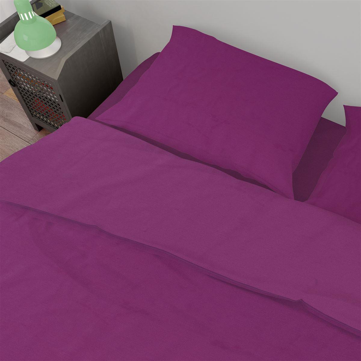 DIMcol Σεντόνι 1 τεμ Solid 501 160X240 Dark Magenta 100% Cotton