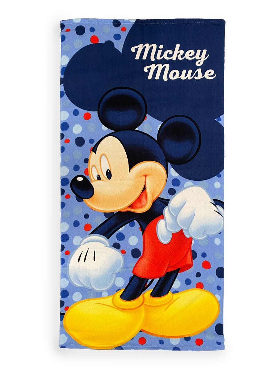 Disney Home Πετσέτα Θαλάσσης Quick Dry Disney Home Mickey 16 70X140 Blue 100% Microfiber