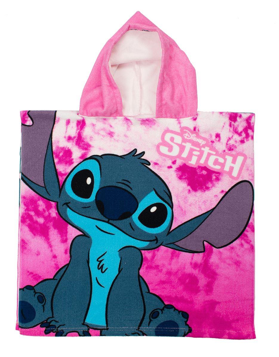 Disney Home Πόντσο Θαλάσσης Quick Dry Disney Home Lilo & Stitch 22 50X100 Pink 100% Microfiber