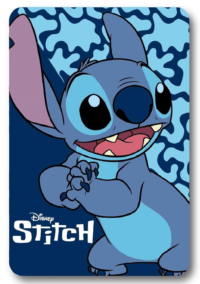 Disney Home Κουβέρτα Fleece Disney Home Stitch 26 100X140 Blue 100% Polyester