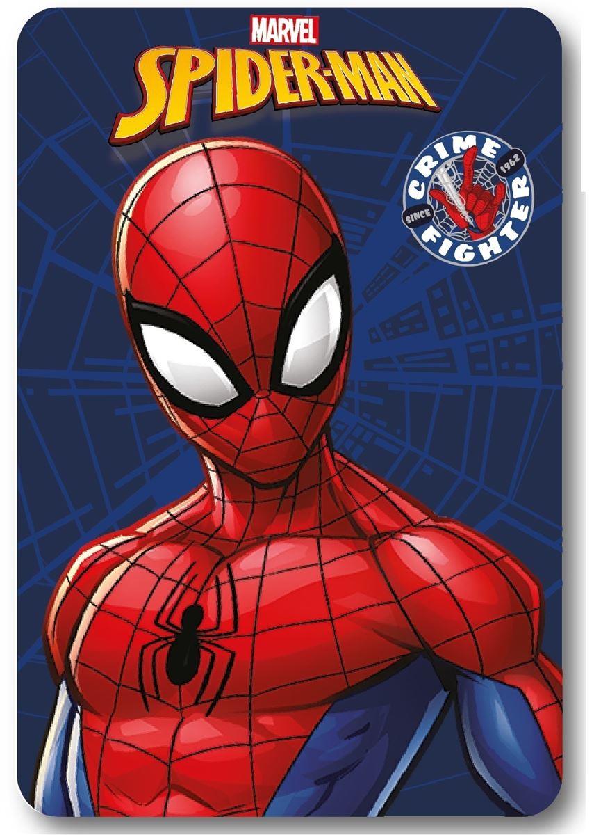 Marvel Κουβέρτα Fleece Marvel Spider-Man 29 100X140 Blue 100% Polyester