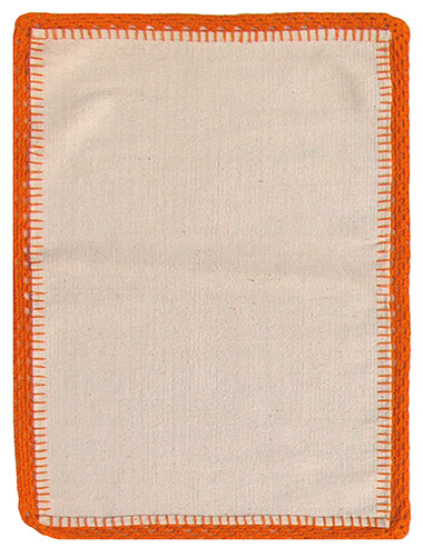 Klonaras Home Fashion ΧΑΛΙ ΒΑΜΒΑΚΕΡΟ MONZA ORANGE- Klonaras Home Fashion 070cmx140cm