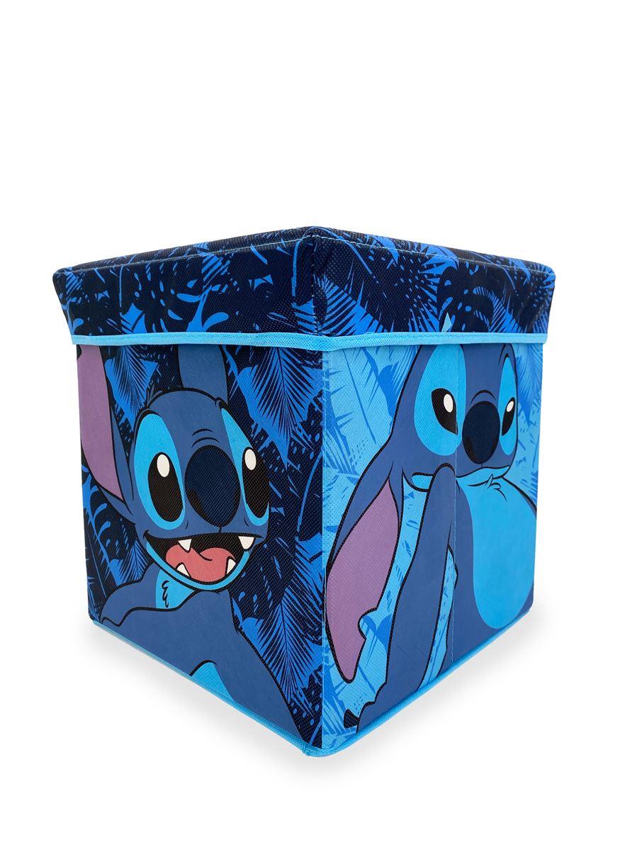 Disney Home Κουτί-Σκαμπό Disney Home Lilo & Stitch 06 30X30X30 Blue 100% Polyester