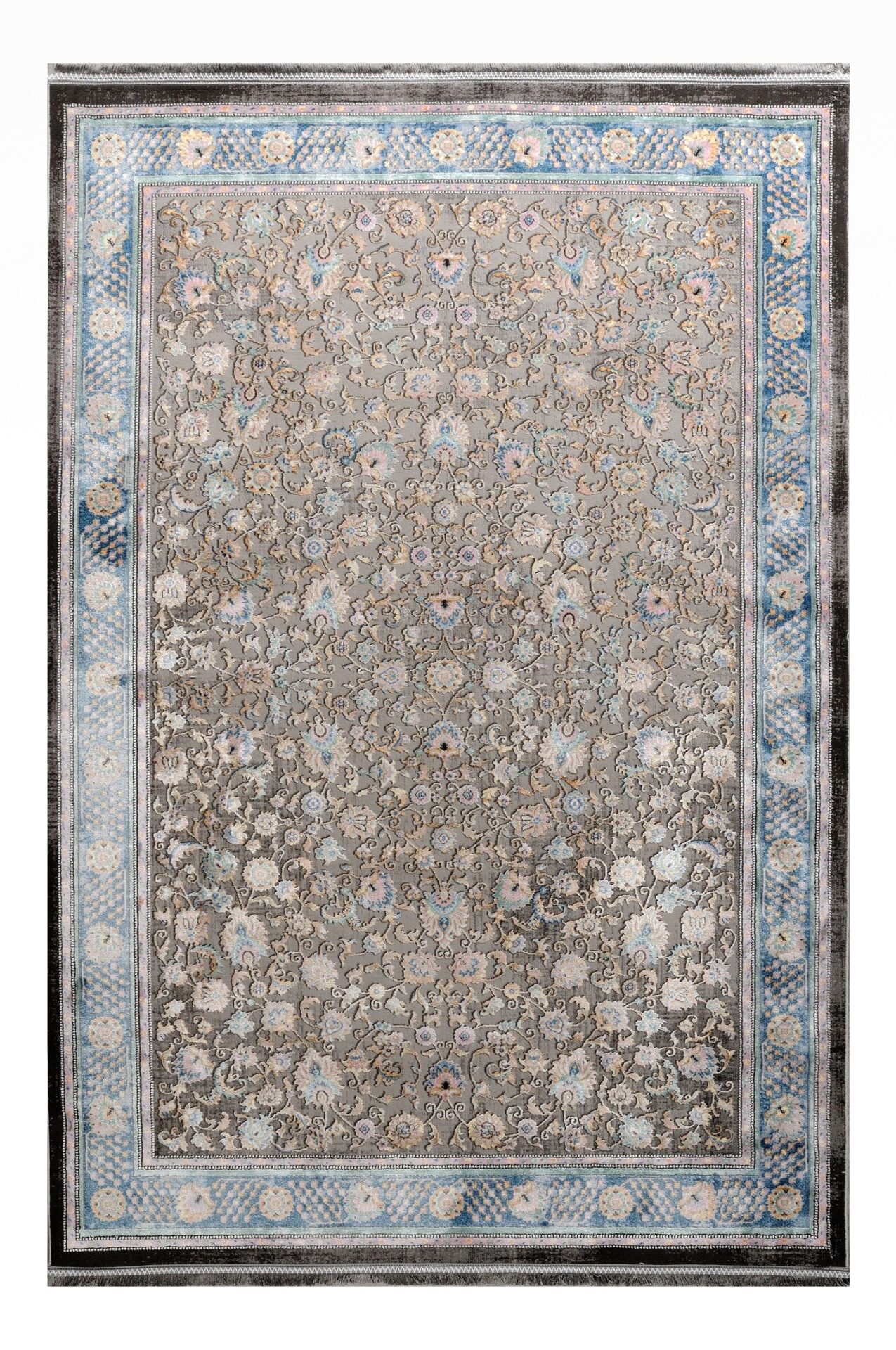 Tzikas Carpets Χαλί QUARES 31807-ΓΚΡΙ Tzikas Carpets 160x230