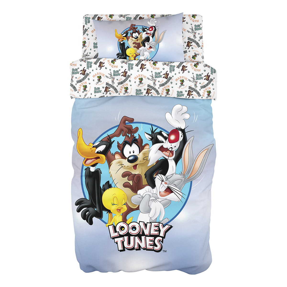 Beauty Home Σετ κουβερλί μονό Art 6189 Looney Tunes 160x240 Εμπριμέ Beauty Home